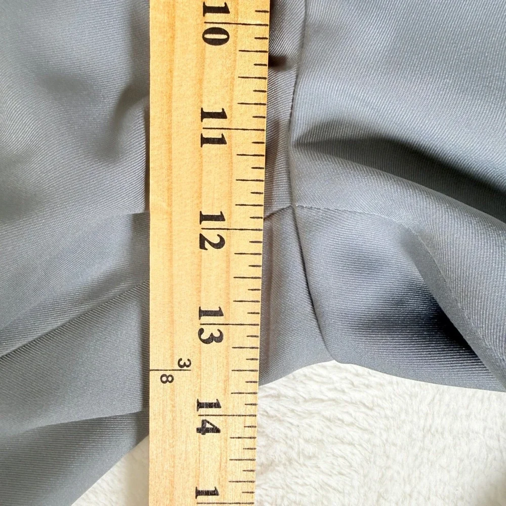 Jos A Banks Traveler Mens Pleated Dress Pants Gray‎ Cuffed Formal Sz 38x29